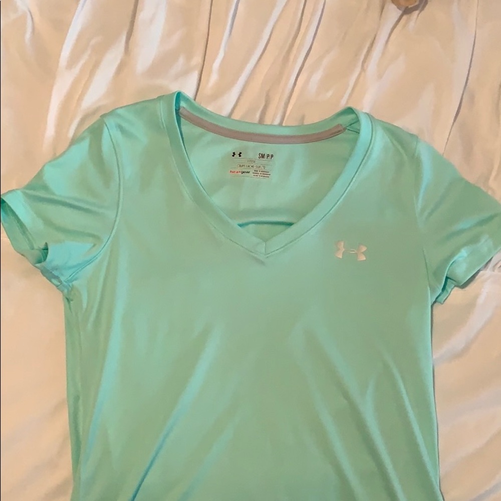 V-neck under armor workout t shirt!